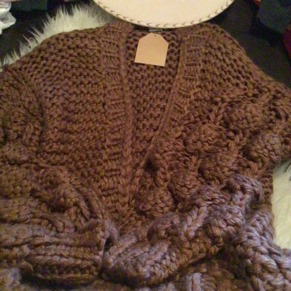 NEW! Chunky boho cardigan - Picture 6 of 6